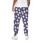 Star And Sheep Pattern Print Cotton Pants