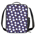 Star And Sheep Pattern Print Crossbody Lunch Bag