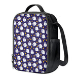 Star And Sheep Pattern Print Crossbody Lunch Bag