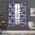Star And Sheep Pattern Print Curtain