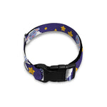 Star And Sheep Pattern Print Dog Collar