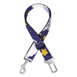 Star And Sheep Pattern Print Dog Seat Belt
