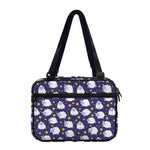 Star And Sheep Pattern Print Double Strap Bible Bag