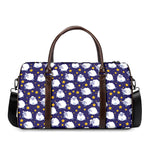 Star And Sheep Pattern Print Duffle Bag