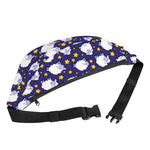 Star And Sheep Pattern Print Fanny Pack