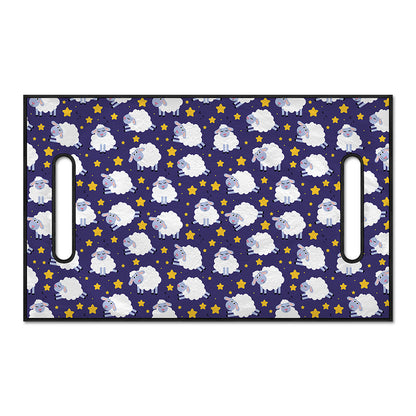 Star And Sheep Pattern Print Golf Cart Seat Cover