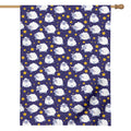 Star And Sheep Pattern Print House Flag