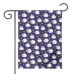 Star And Sheep Pattern Print House Flag