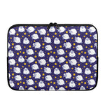 Star And Sheep Pattern Print Laptop Sleeve