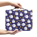 Star And Sheep Pattern Print Leather Bible Cover
