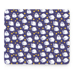 Star And Sheep Pattern Print Mouse Pad
