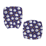 Star And Sheep Pattern Print Office Chair Cover