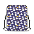 Star And Sheep Pattern Print Rectangular Crossbody Bag
