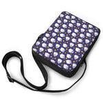 Star And Sheep Pattern Print Rectangular Crossbody Bag