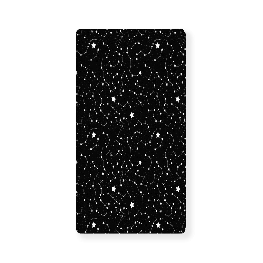 Star Constellations Pattern Print Baby Crib Sheet
