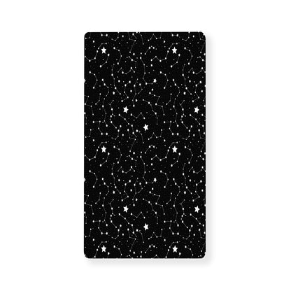 Star Constellations Pattern Print Baby Crib Sheet