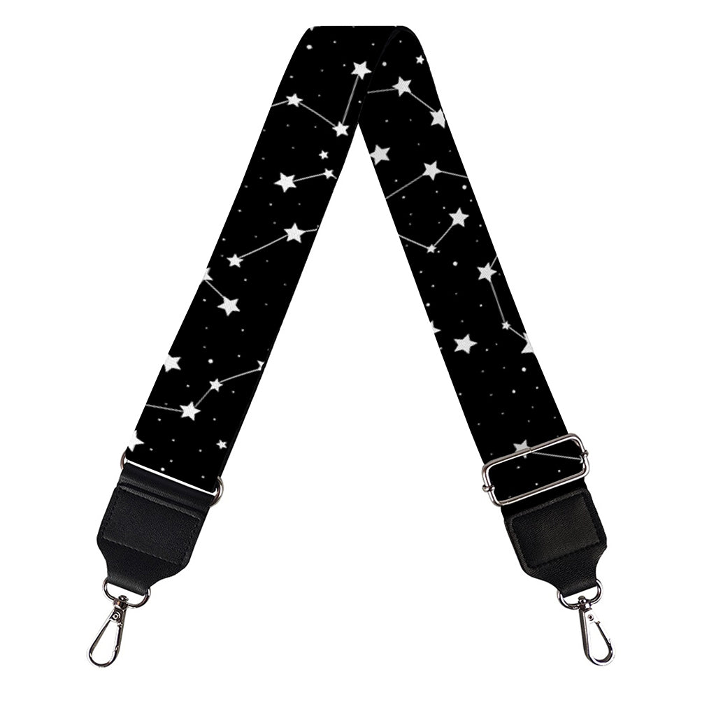 Star Constellations Pattern Print Bag Strap