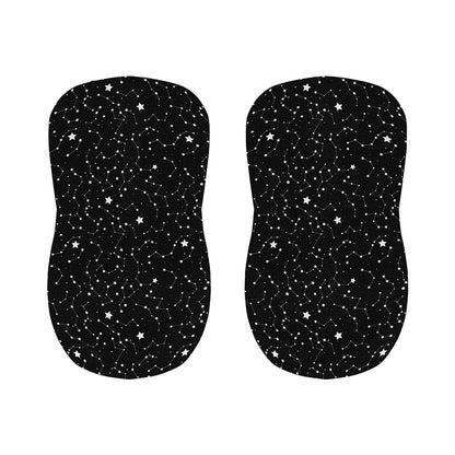 Star Constellations Pattern Print Bar Stool Covers