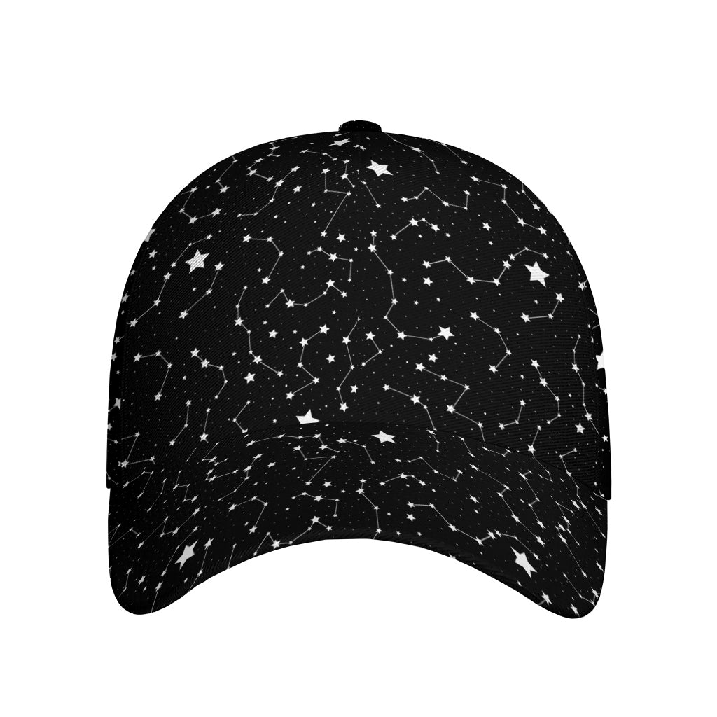 Star Constellations Pattern Print Baseball Cap