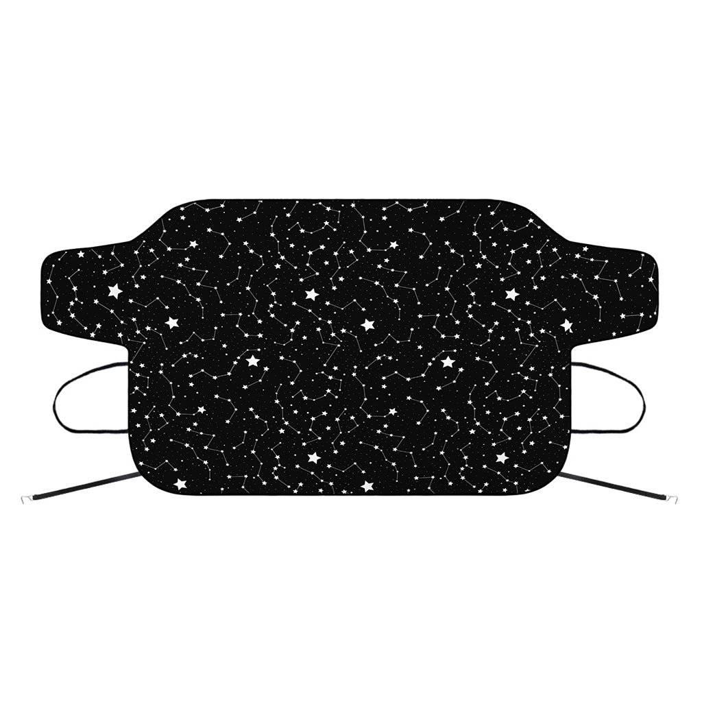 Star Constellations Pattern Print Car Windshield Snow Cover