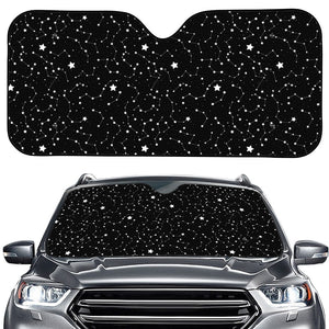 Star Constellations Pattern Print Car Windshield Sun Shade