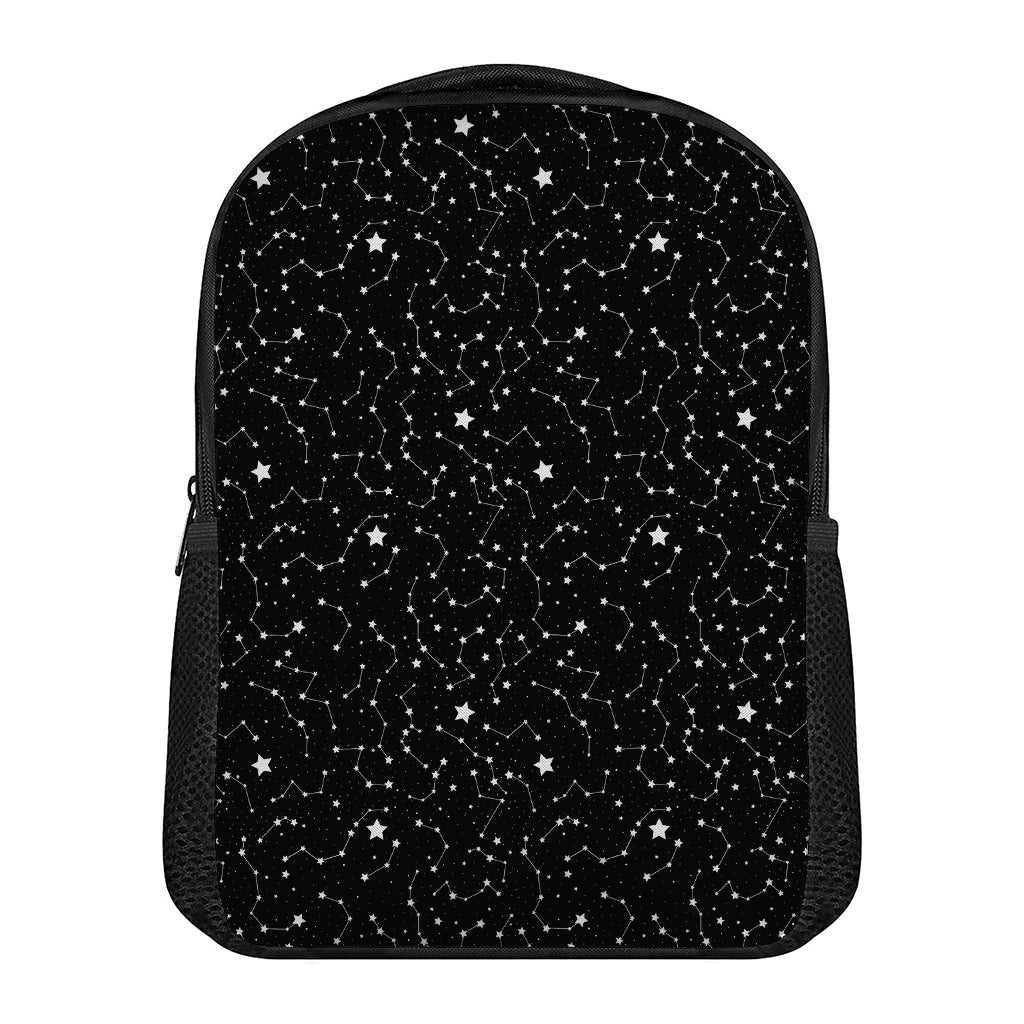 Star Constellations Pattern Print Casual Backpack