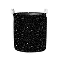 Star Constellations Pattern Print Collapsible Laundry Basket