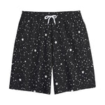 Star Constellations Pattern Print Cotton Shorts