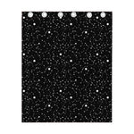 Star Constellations Pattern Print Curtain