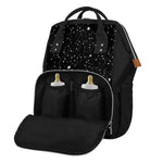 Star Constellations Pattern Print Diaper Bag