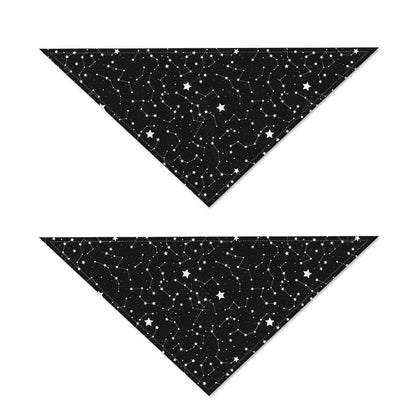 Star Constellations Pattern Print Dog Bandana