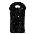 Star Constellations Pattern Print Double Neoprene Wine Tote