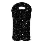 Star Constellations Pattern Print Double Neoprene Wine Tote