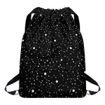 Star Constellations Pattern Print Drawstring Backpack