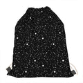Star Constellations Pattern Print Drawstring Bag