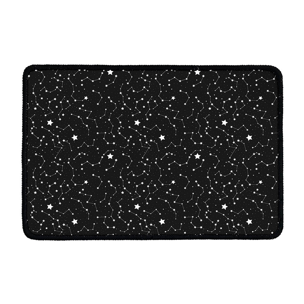 Star Constellations Pattern Print Kitchen Mat