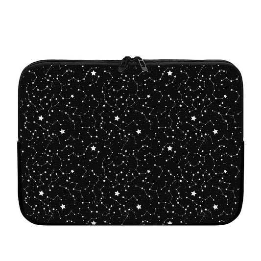Star Constellations Pattern Print Laptop Sleeve