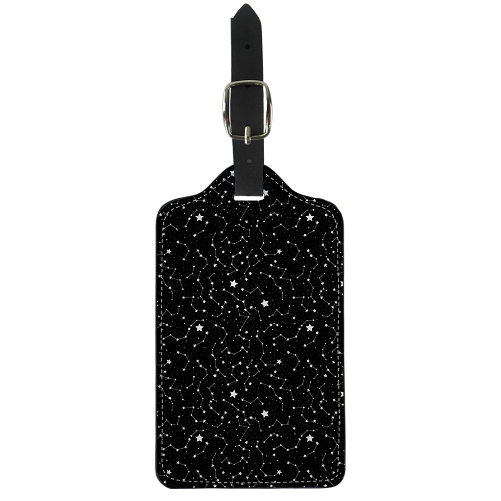 Star Constellations Pattern Print Luggage Tag