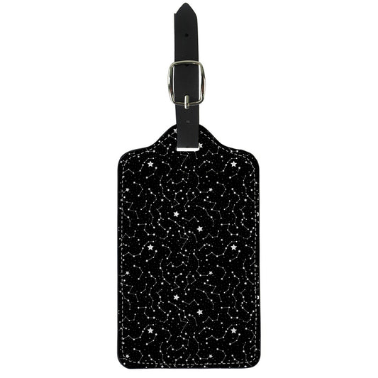 Star Constellations Pattern Print Luggage Tag