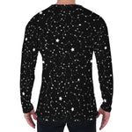 Star Constellations Pattern Print Men's Long Sleeve T-Shirt