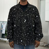 Star Constellations Pattern Print Men's Shirt Jacket