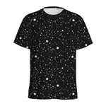 Star Constellations Pattern Print Men's Sports T-Shirt