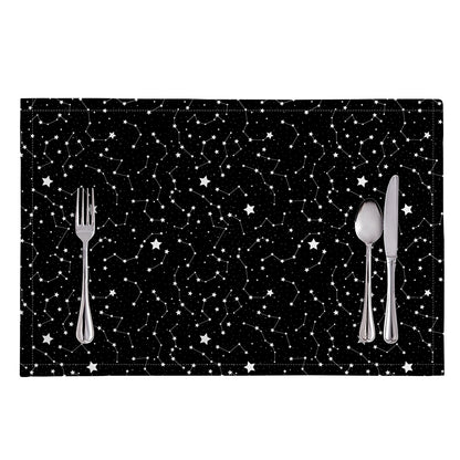 Star Constellations Pattern Print Placemat