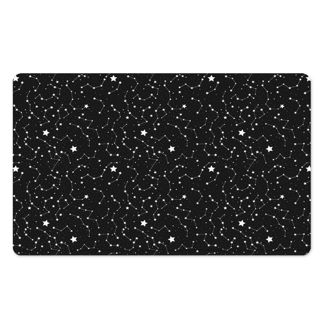 Star Constellations Pattern Print Polyester Doormat