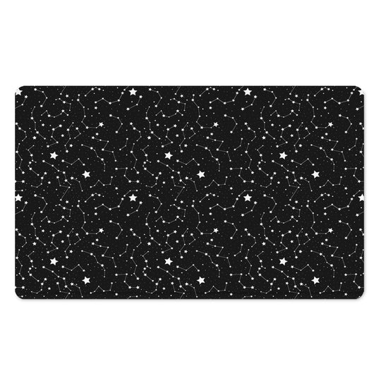 Star Constellations Pattern Print Polyester Doormat