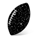 Star Constellations Pattern Print Rugby Ball