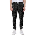 Star Constellations Pattern Print Joggers