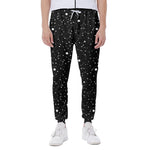 Star Constellations Pattern Print Scuba Joggers