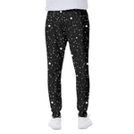 Star Constellations Pattern Print Scuba Joggers
