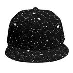 Star Constellations Pattern Print Snapback Cap
